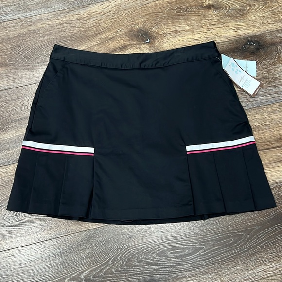 NWT Lady Hagen Black Pleated Dorset Tennis / Pickleball Athletic Skort 🎾🏓 - Picture 6 of 6